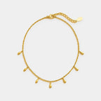 Teardrop Charm Necklace-Necklaces-Yiyae-Yiyae