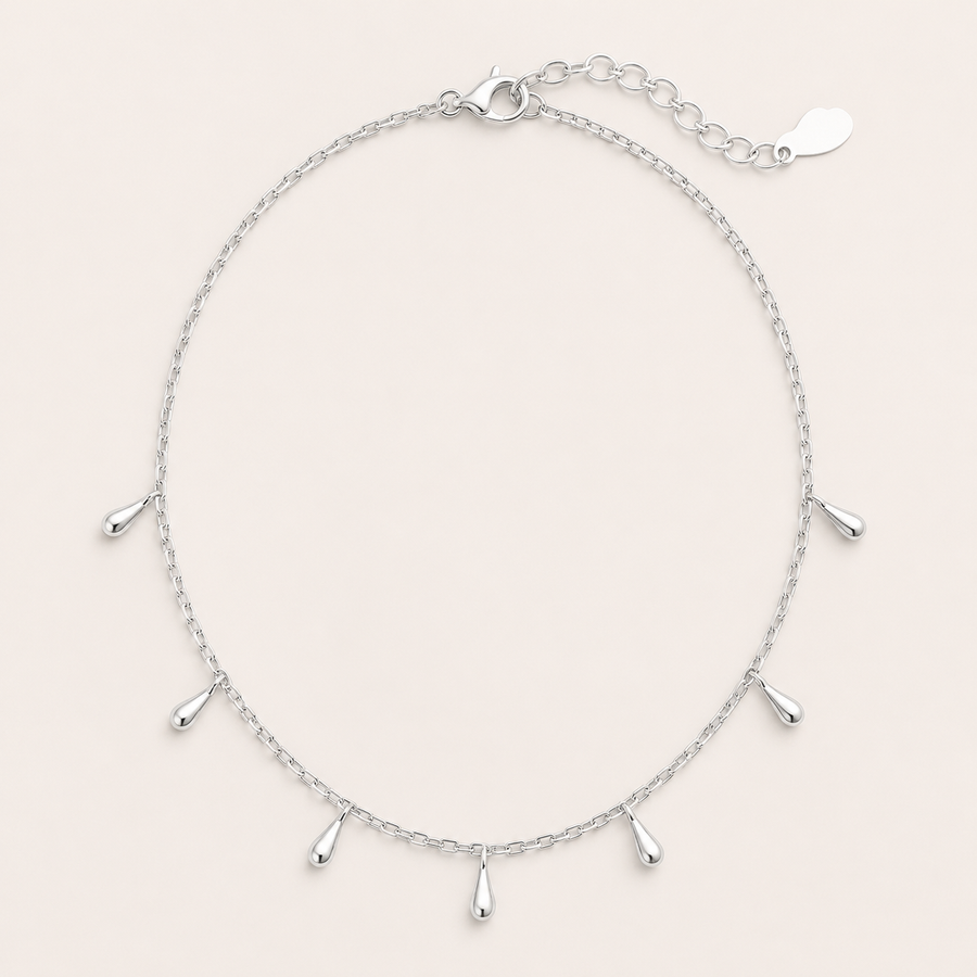 Teardrop Charm Necklace