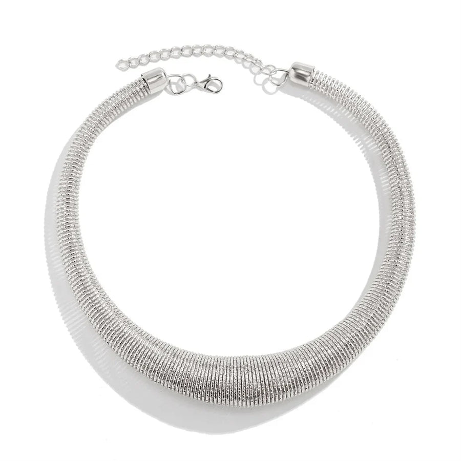 Textured Collar Necklace