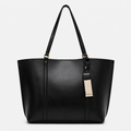 Trapeze Tote Bag-Bags-Yiyae-Black-Yiyae