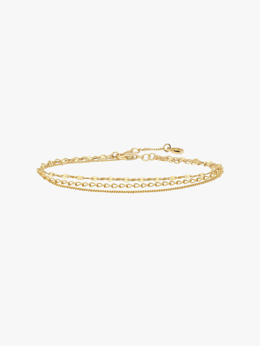 Triple Chain Bracelet
