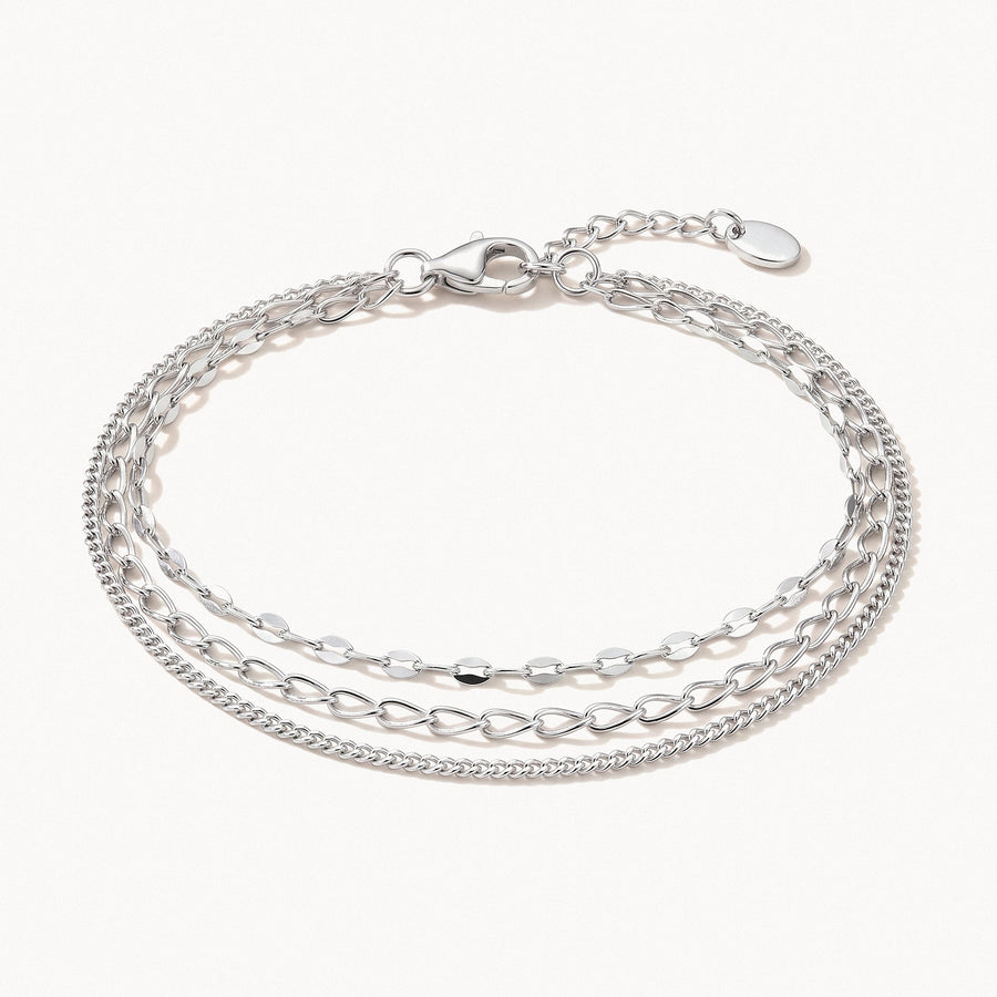 Triple Chain Bracelet