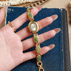 Vintage Stone-Effect Watch-Watches-Yiyae-Gold with Silver Silver-Yiyae
