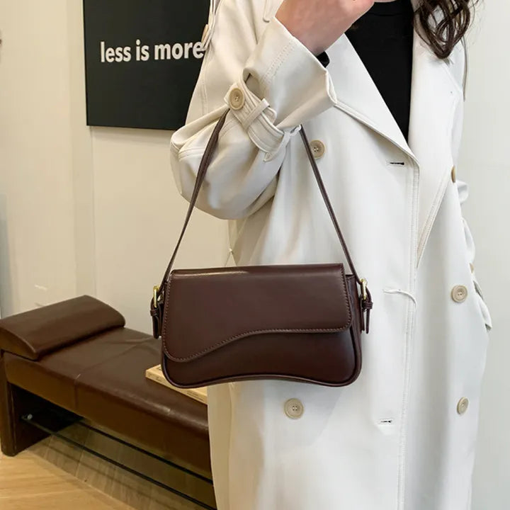 Wave Flap Crossbody Bag-Bags-Yiyae-Yiyae