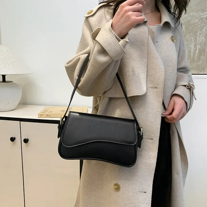 Wave Flap Crossbody Bag-Bags-Yiyae-Yiyae