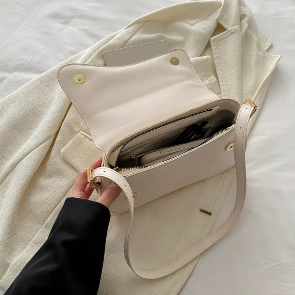 Wave Flap Crossbody Bag-Bags-Yiyae-Yiyae