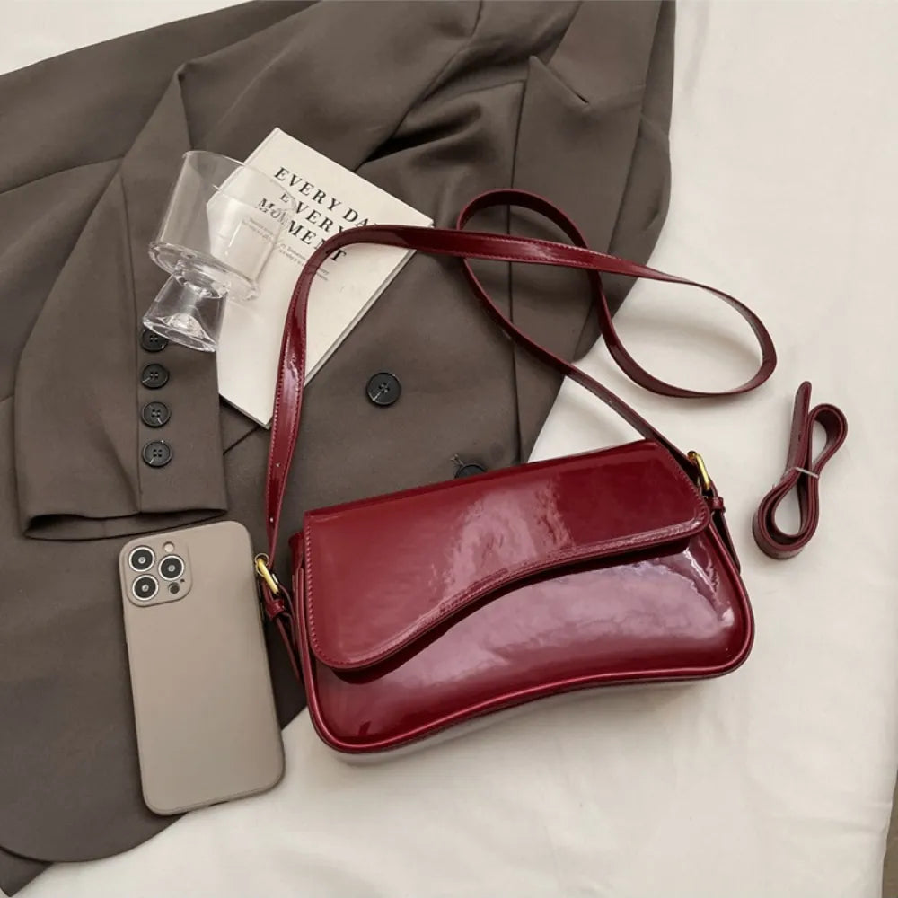 Wave Flap Crossbody Bag-Bags-Yiyae-Yiyae