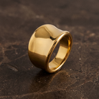 Wide Mirror Band Ring-Rings-Yiyae-Yiyae