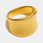 Wide Mirror Band Ring-Rings-Yiyae-Yiyae
