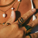 Wide Mirror Band Ring-Rings-Yiyae-Yiyae
