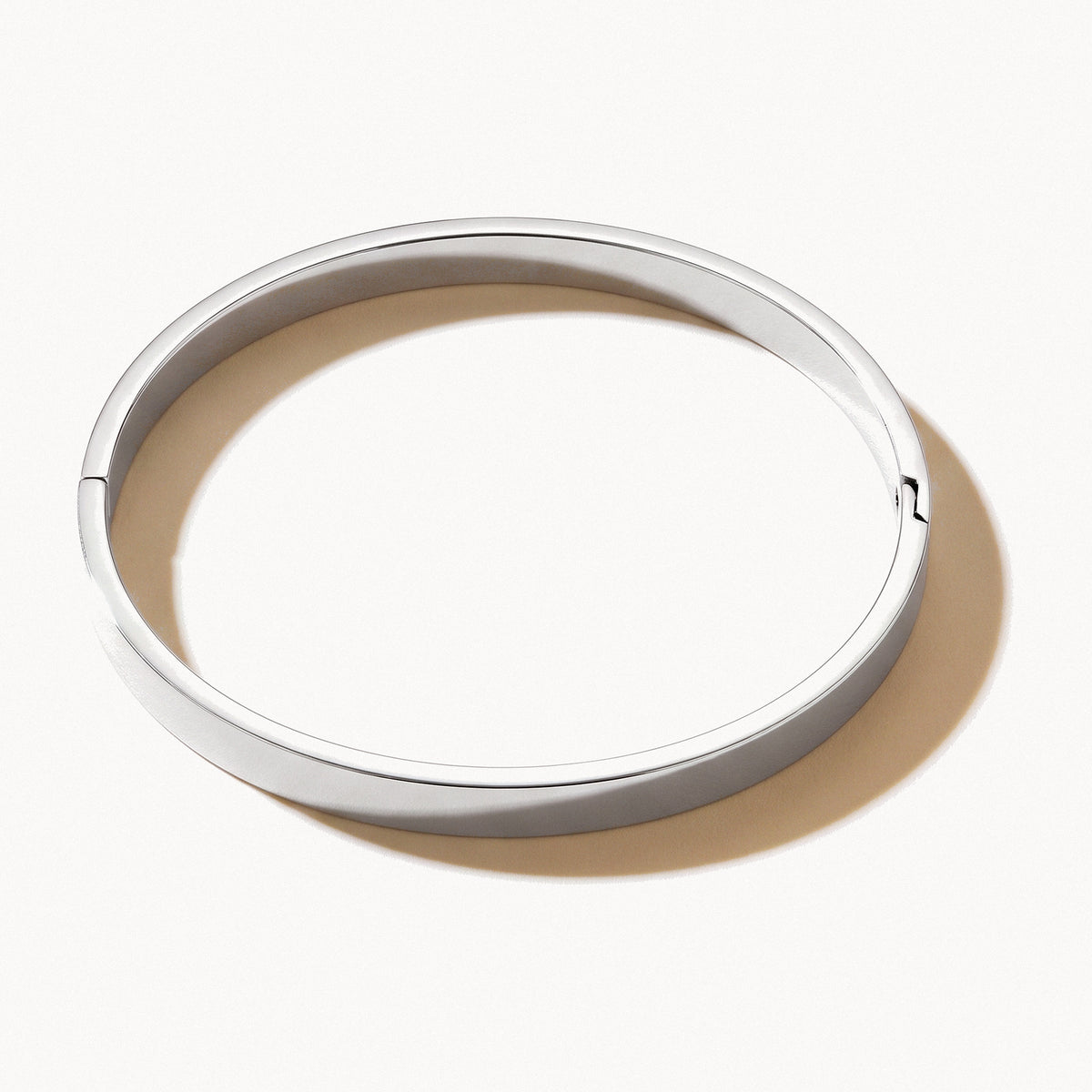 Wide Silver-Tone Bangle-Bracelets-Yiyae-Silver-Yiyae
