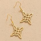 Witch Knot Drop Earrings-Earrings-Yiyae-Yiyae