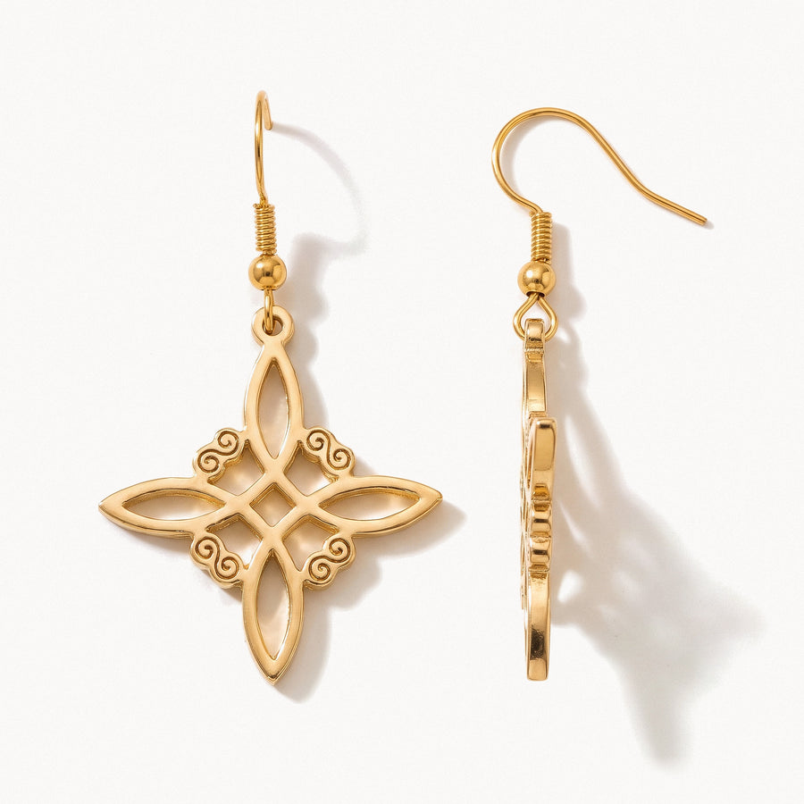 Witch Knot Drop Earrings