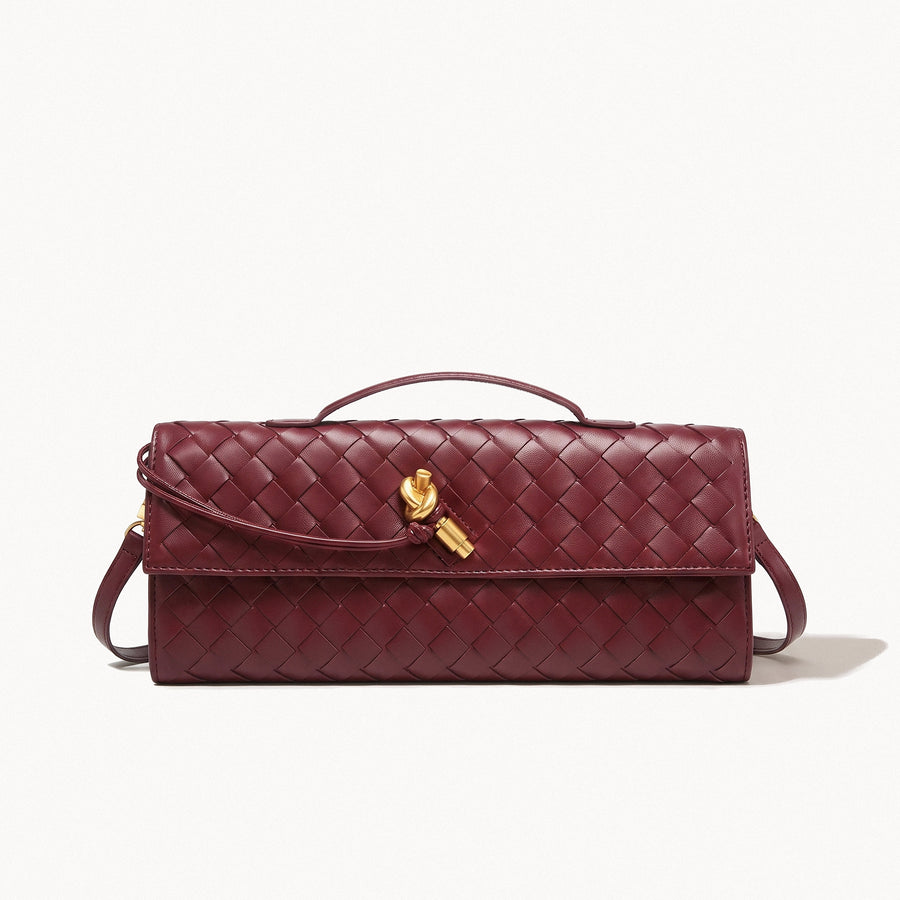 Woven Baguette Bag