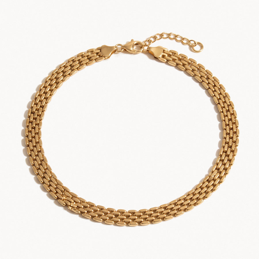 Woven Chain Anklet