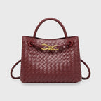 Woven Top Handle Bag-Bags-Yiyae-Yiyae