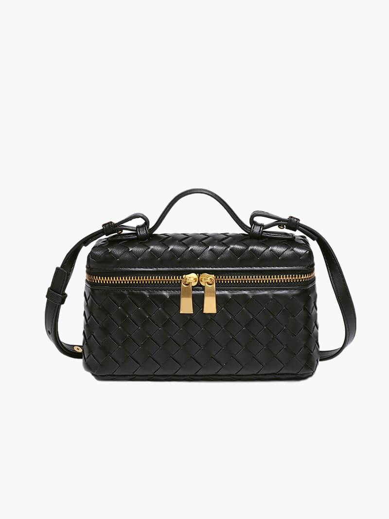 Woven Vanity Crossbody Bag-Bags-Yiyae-Yiyae