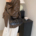 Zip Detail Crossbody Bag-Bags-Yiyae-Yiyae
