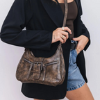 Zip Detail Crossbody Bag-Bags-Yiyae-Yiyae