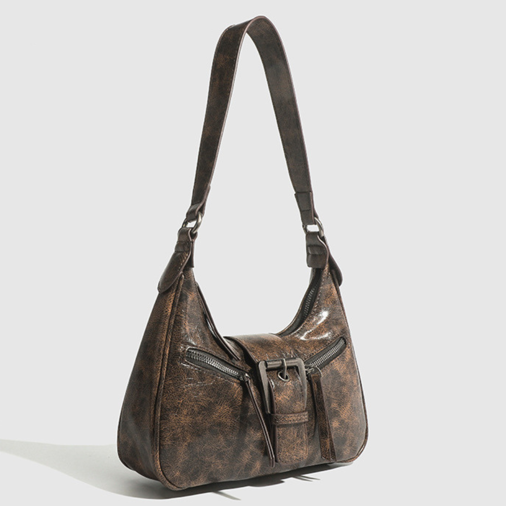 Zip Detail Crossbody Bag-Bags-Yiyae-Yiyae