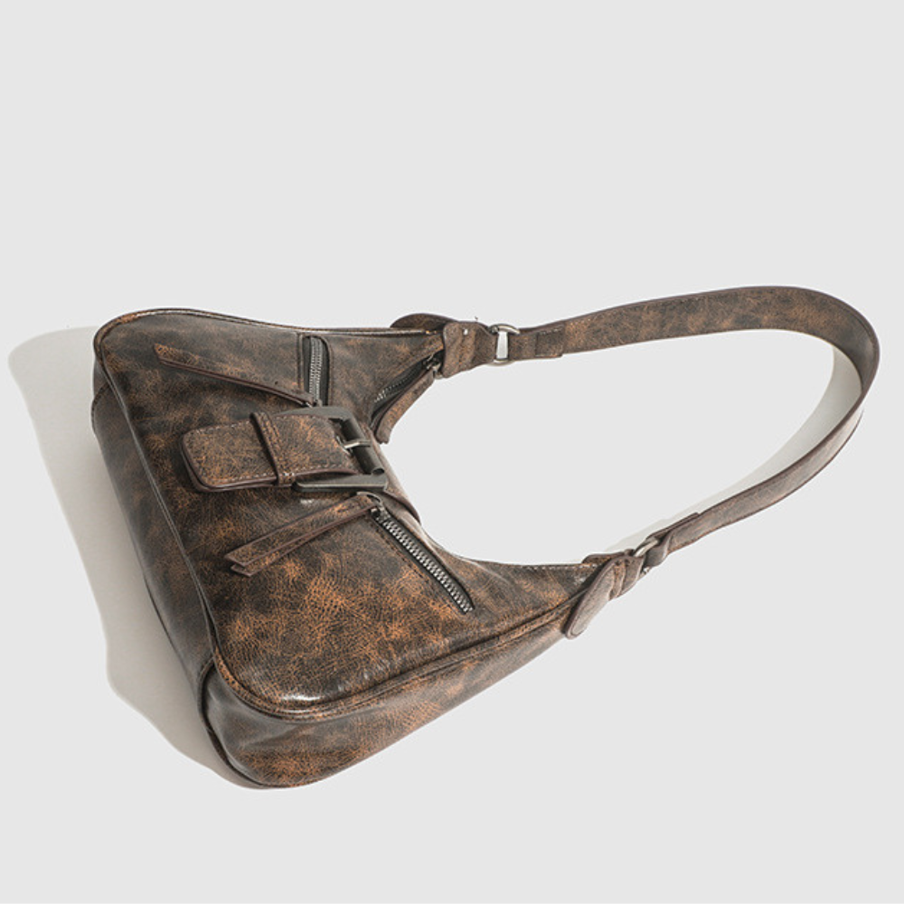 Zip Detail Crossbody Bag-Bags-Yiyae-Yiyae