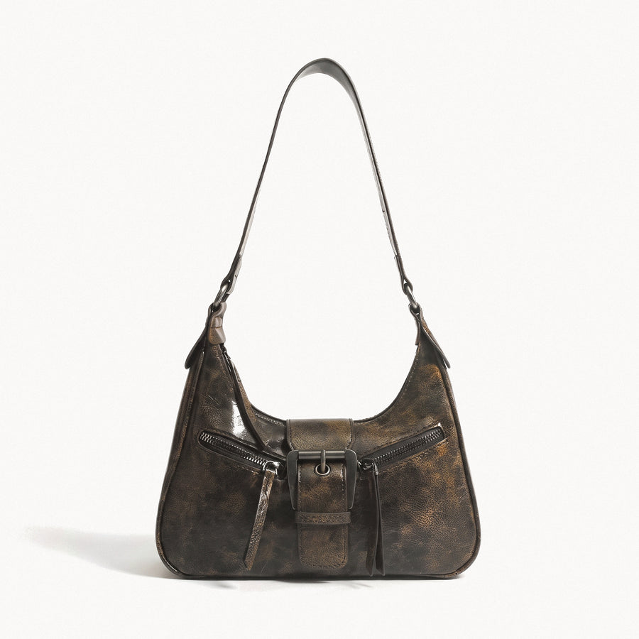 Zip Detail Crossbody Bag