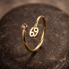 Zodiac Charm Ring-Rings-Yiyae-Yiyae