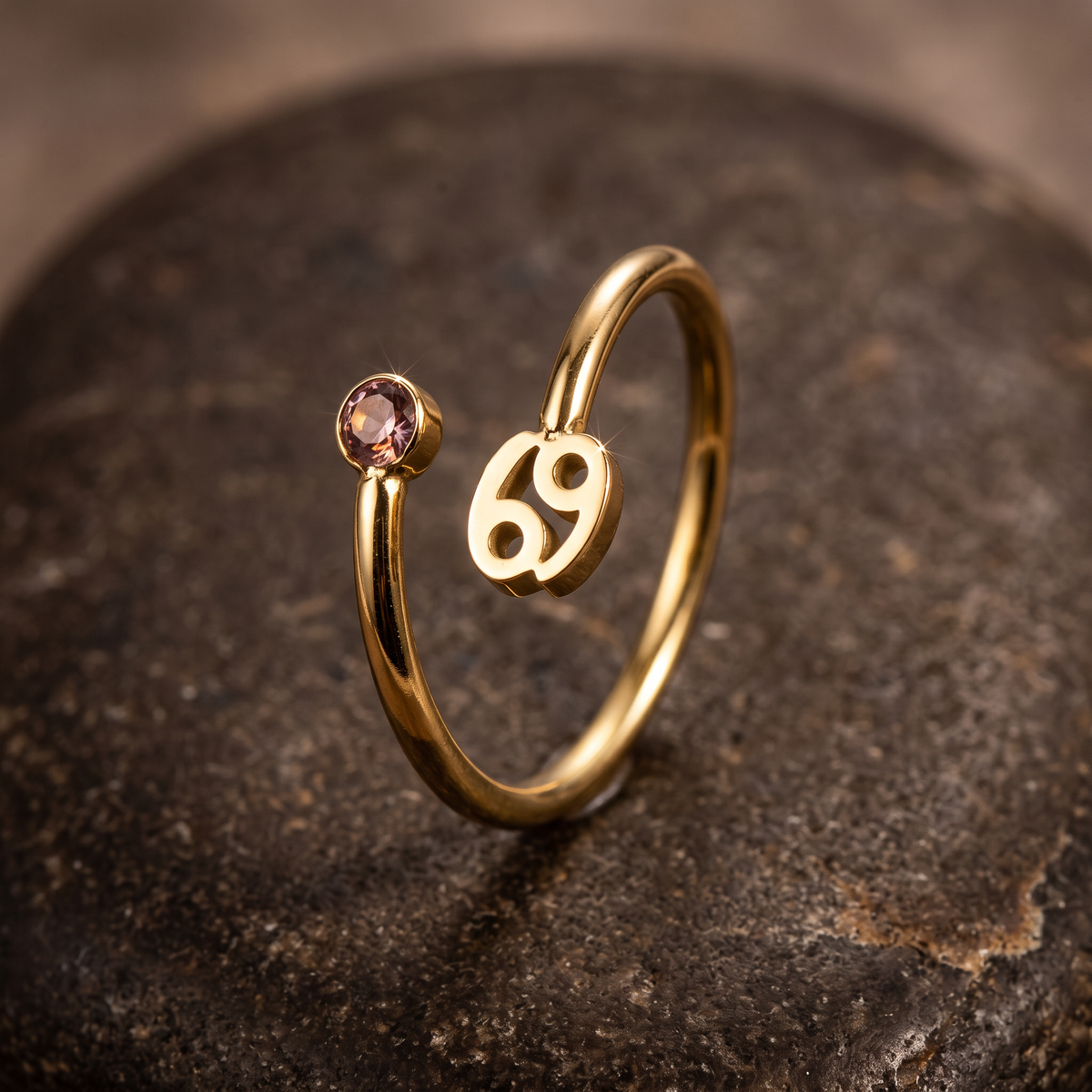 Zodiac Charm Ring-Rings-Yiyae-Yiyae