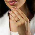 Zodiac Charm Ring-Rings-Yiyae-Yiyae